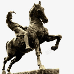 骑马奔驰骑马的士兵高清图片