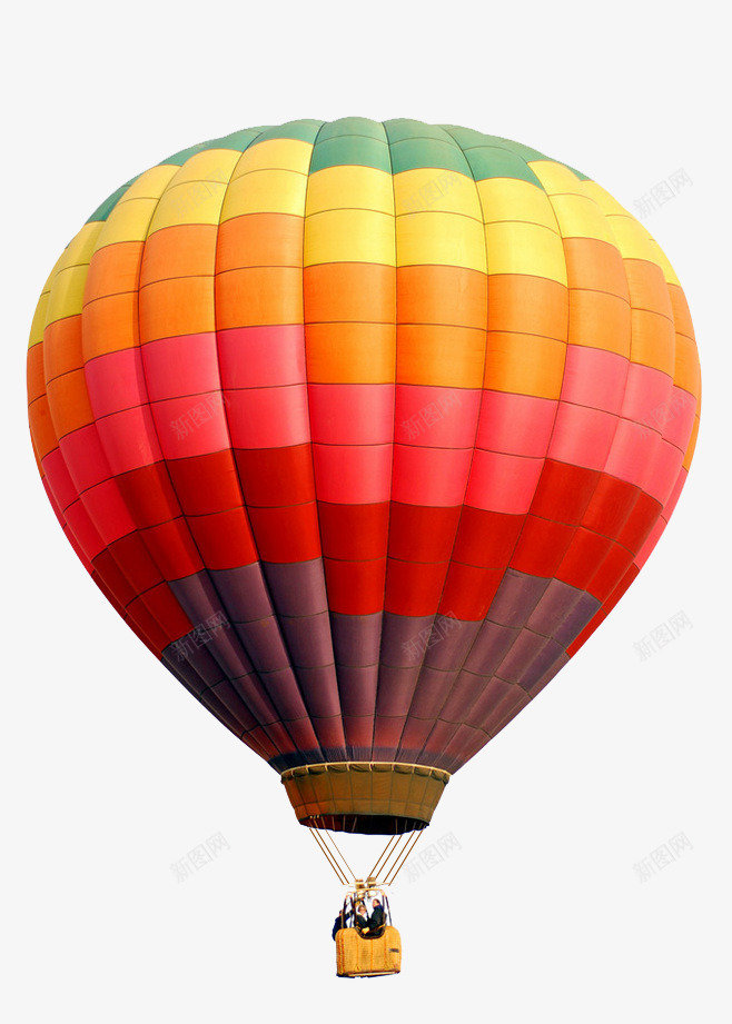 热汽球坐人的热气球png免抠素材_新图网 https://ixintu.com 热气球 热汽球 空气球
