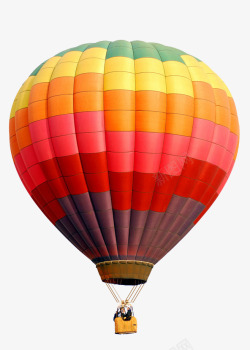汽球热汽球坐人的热气球高清图片