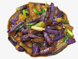 红烧茄子素材