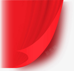 红色背景布红色惊喜周年庆装饰高清图片