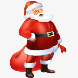 圣诞老人免费的圣诞图标设置png_新图网 https://ixintu.com santa 圣诞老人