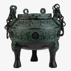 风水铜器摆件古代器皿摆件高清图片
