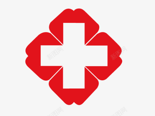 医院女医生红十字标志图标图标