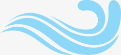 海浪logo海面浪花图标高清图片