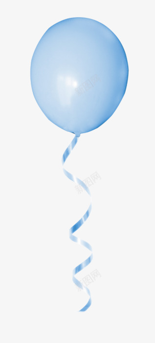蓝色气球png免抠素材_新图网 https://ixintu.com 气球 漂浮 蓝色