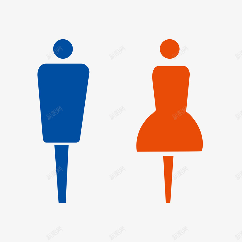 男女洗手间图标png_新图网 https://ixintu.com 厕所标志 洗手间标志 男 男女 女男 男女图标 男 男女标志 男女洗手间