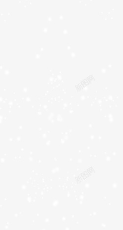 圣诞装饰人物天空飘落的白雪高清图片