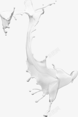 泼溅油漆牛奶高清图片