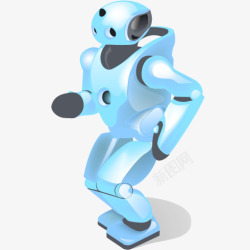 跳舞机器人阴影随着免费大安卓图素材