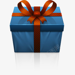 礼物盒子桌面图标图标