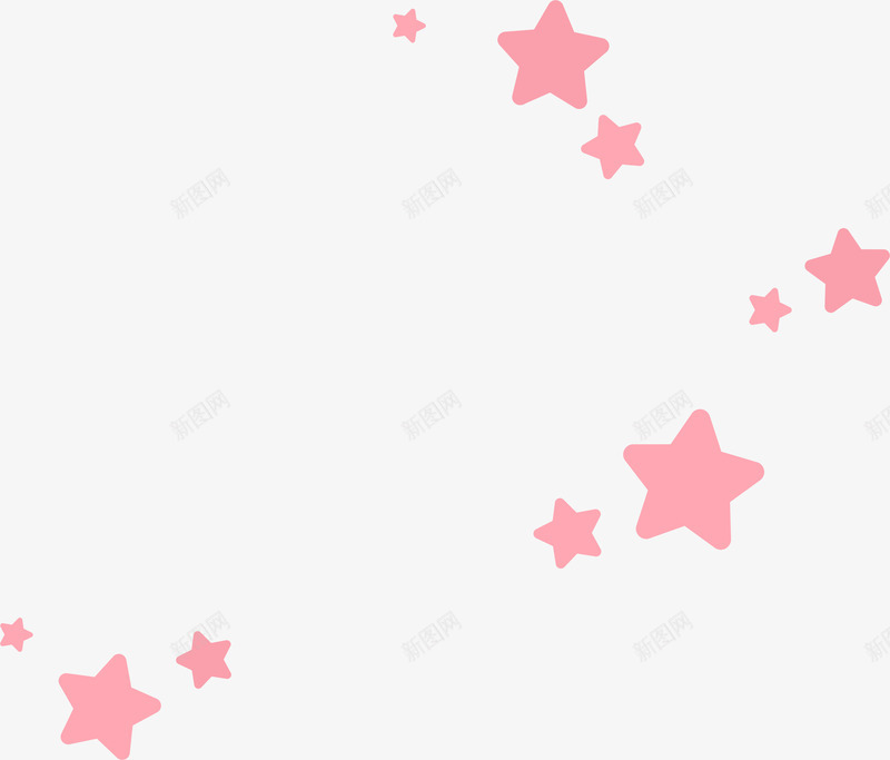 星星漂浮png免抠素材_新图网 https://ixintu.com AI 五角星 卡通 底纹 手绘 星星 星星动画 粉红 粉色 线条 背景 花纹