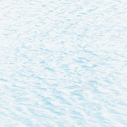 文艺插画元素蓝色水面波浪高清图片