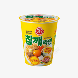 韩国泡面辛拉面桶装面高清图片