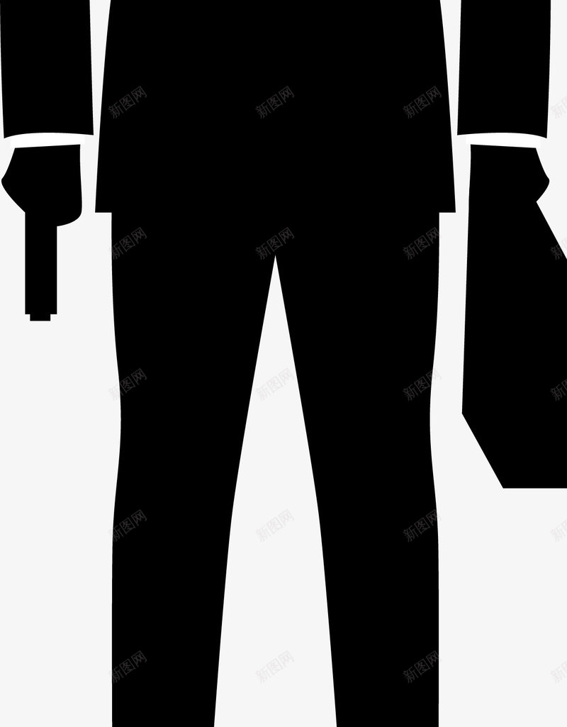 手拿枪的间谍png免抠素材_新图网 https://ixintu.com 情报人员 手拿枪 特务 特工 穿西装男人 间谍