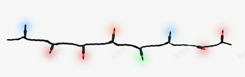 霓虹灯png免抠素材_新图网 https://ixintu.com 圣诞灯 灯 灯泡 装饰灯