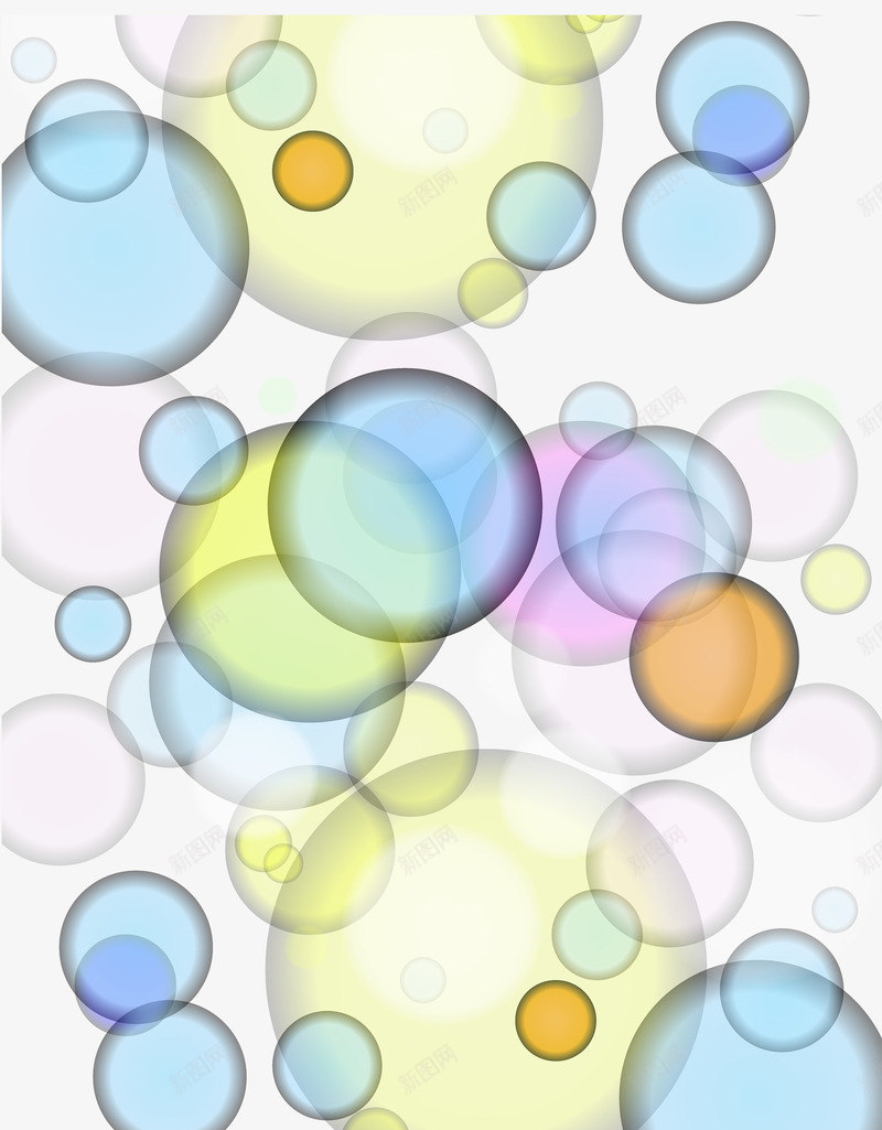 彩色泡泡png免抠素材_新图网 https://ixintu.com ps动态素材 动态漂浮物素材 彩色 彩色泡泡 漂浮气泡 漂浮物 金黄色漂浮