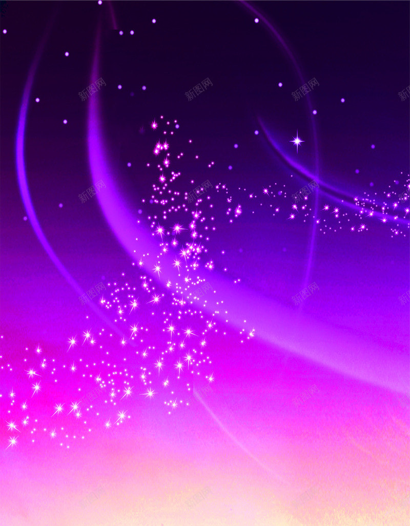 浪漫星空紫色背景png免抠素材_新图网 https://ixintu.com 星空 星空紫 浪漫 紫色 背景