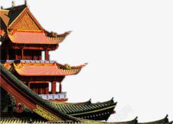 古建筑房顶北京故宫高清图片