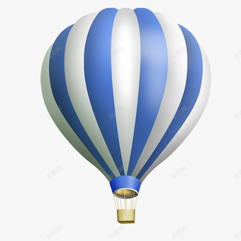 蓝色热气球元素png免抠素材_新图网 https://ixintu.com 元素 向往 漂浮 热气球 空气球 飞翔