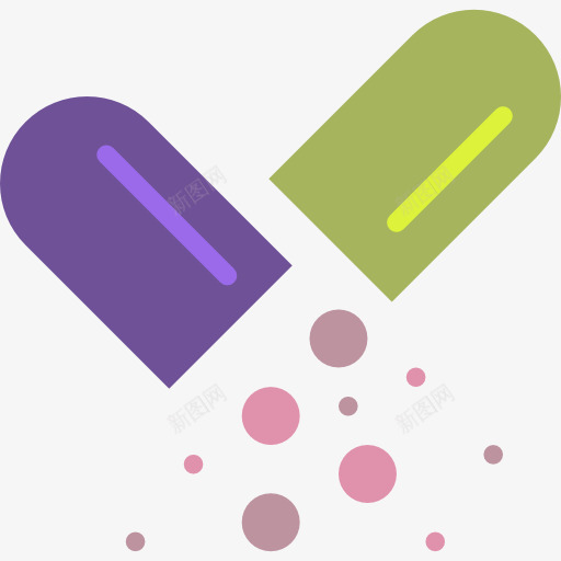 抗生素图标png_新图网 https://ixintu.com 保健 医疗 抗生素 药 药物