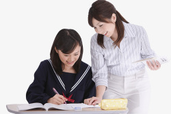 家庭教师作业指导高清图片
