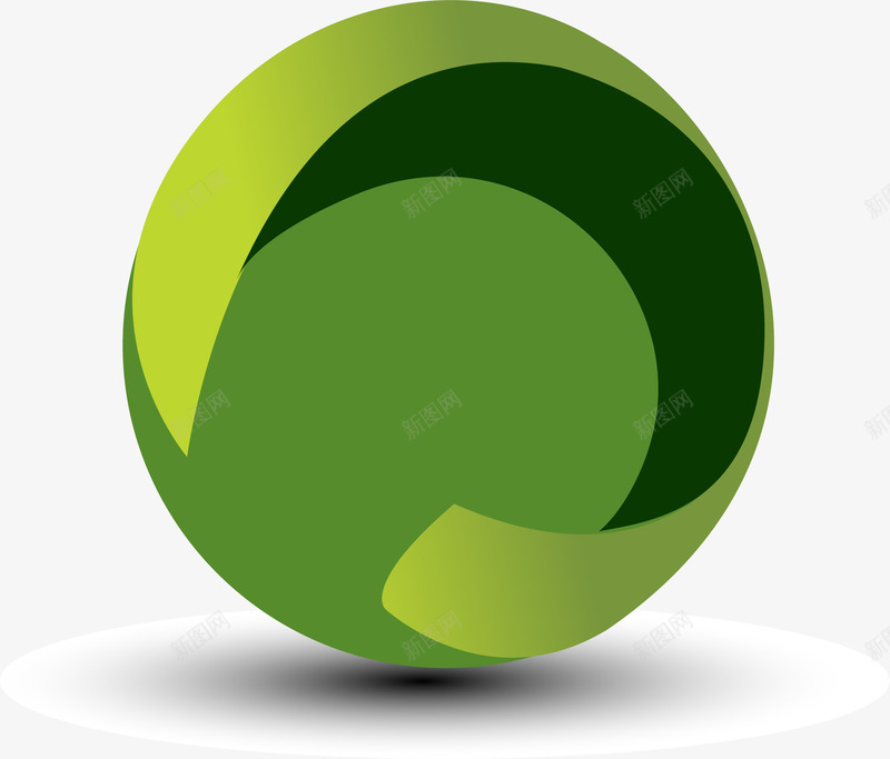 圆形图标png_新图网 https://ixintu.com 圆形logo 实用图标 立体