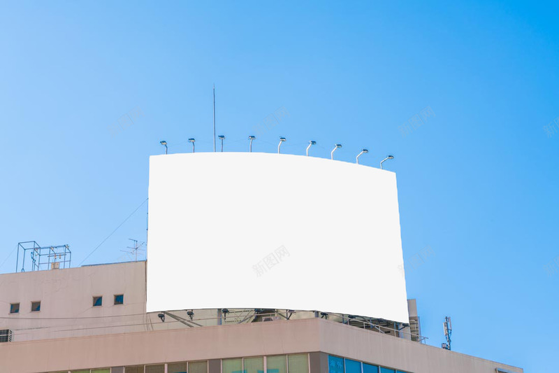 户外广告牌效果图模板png免抠素材_新图网 https://ixintu.com 大型广告牌 广告牌背景 户外广告牌 户外广告牌效果图模板 空白广告牌 蓝天天空楼顶屋顶