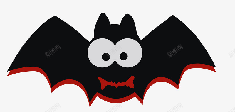 万圣节卡通蝙蝠元素png免抠素材_新图网 https://ixintu.com 万圣节 卡通蝙蝠 蝙蝠