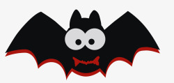 万圣节卡通蝙蝠元素素材