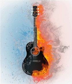吉他素材吉他高清图片