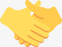 合作icon握手图标高清图片