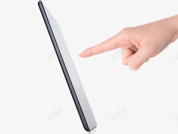 手指触碰屏幕png免抠素材_新图网 https://ixintu.com 平板电脑 手指触屏 拍摄 显示屏