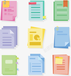 文件整理年终文件档案整理高清图片
