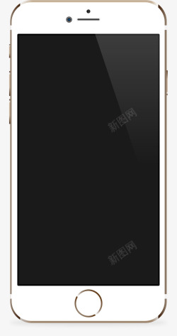 智能手机矢量素材iPhone玫瑰金高清图片