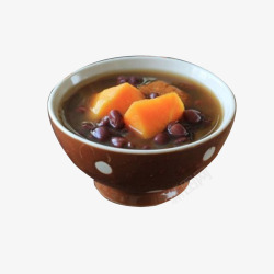 陈皮汤素材红豆陈皮番薯汤高清图片