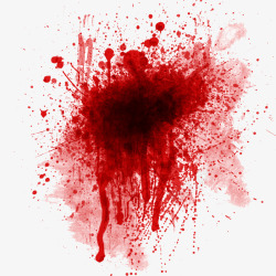 喷溅的血迹笔刷血迹高清图片