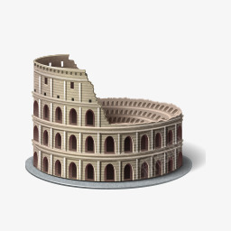 罗马圆形大剧场的图标图标