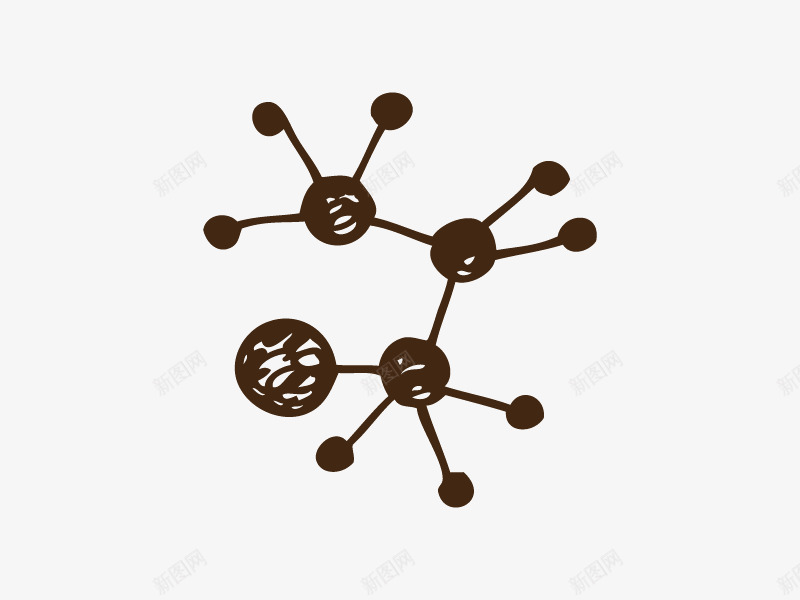 量子力分子矢量图ai免抠素材_新图网 https://ixintu.com 卡通 素材 量子 矢量图