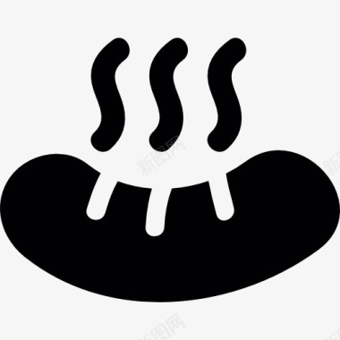 蒸煮全能热餐标志图标图标