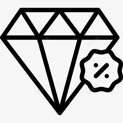 珠宝图标png_新图网 https://ixintu.com 宝石 时尚 珠宝 豪华 财富 钻石 魅力