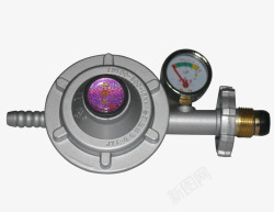 液化气灶实物液化气减压表高清图片