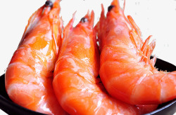 南美大虾营养南美白对熟虾高清图片