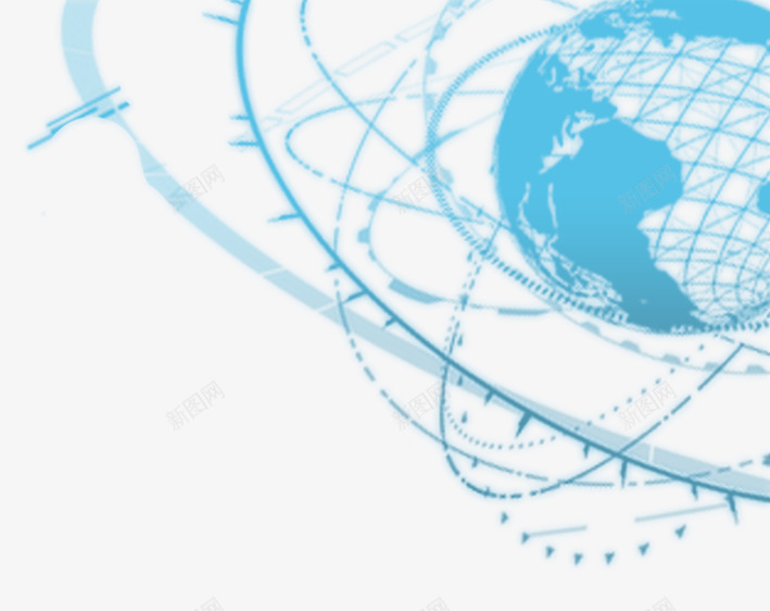 地球元素psd免抠素材_新图网 https://ixintu.com 互联网元素 信息技术 地球元素