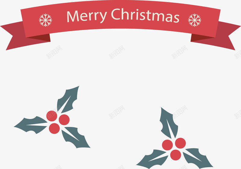圣诞文字元素png免抠素材_新图网 https://ixintu.com 圣诞节快乐 文字素材 装饰