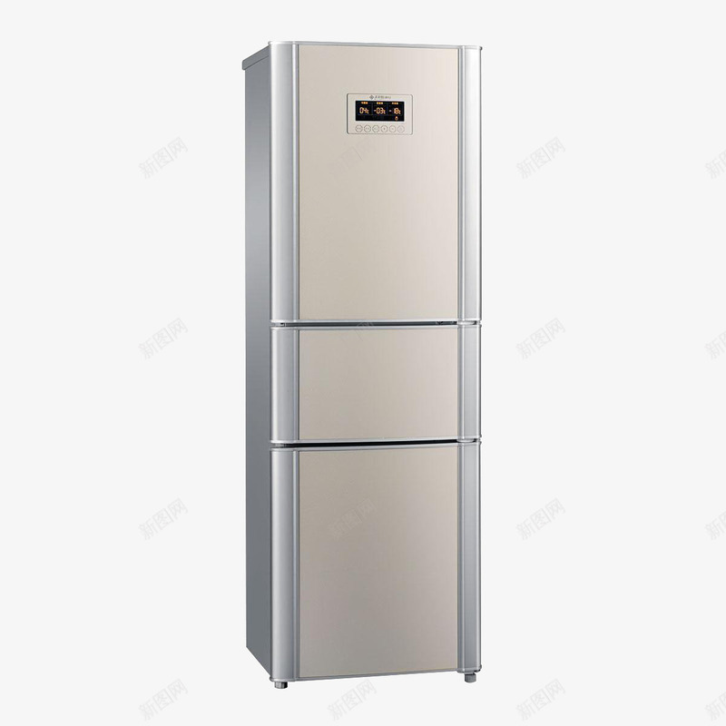 白色电冰箱png免抠素材_新图网 https://ixintu.com 保鲜 制冷设备 厨房用品 恒温