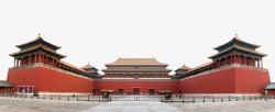 北京故宫城门素材