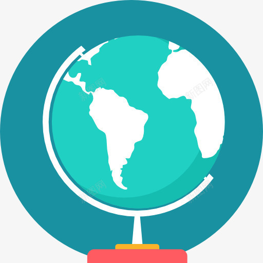 地理图标png_新图网 https://ixintu.com 世界地理 全球教育 国旗 地图 地图和位置 地球