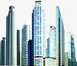 繁华都市城市建筑高楼大厦素材