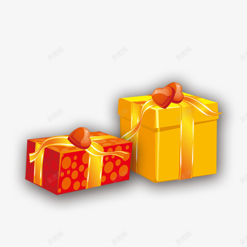 礼物包装盒png免抠素材_新图网 https://ixintu.com 包装盒 开心 爱心 礼物 礼物盒 礼物盒子 神秘